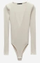 Рипсено боди ZARA, снимка 2
