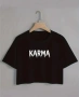 М къса тениска Karma тениска КармА , снимка 1