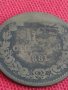 Рядка монета  10 стотинки 1881г. Княжество България за колекционери 29576, снимка 3
