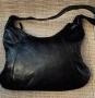 Черна кожена чанта, снимка 8