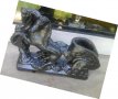 Статуетка на римска колесница с два коня, снимка 1 - Статуетки - 37153685