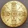 Монета Великобритания 5 Гвинеи 1701 г. Крал Уилям III, снимка 2