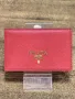 Prada Small Card Case Wallet Red Saffiano , снимка 1