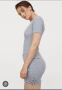 Сива рокля H&M размер xs, снимка 4