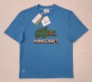 Lacoste x Minecraft Organic Cotton T-Shirt оригинална тениска S памук, снимка 1 - Тениски - 43747112