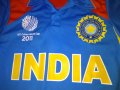 Индия тениска крикет № 10 2011 година световна купа размер М, снимка 2