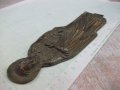 Фигура стара от бронз на светец - 156,22 гр., снимка 4