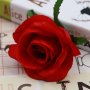 10бр Рози червени 9см за парти сватба подарък украса, снимка 1 - Други стоки за дома - 27939778