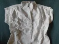 Дамска бяла памучна риза - фин памук за лятото , снимка 2