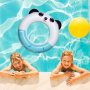 Нов Детски надуваем пояс Панда за над 4 години Син Играчка за басейни, снимка 5