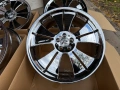 4 бр. чисто нови алуминиеви джанти PHANTOM CHROME 19 цола 5x100 , централен отвор 73.1 , ET40, 8J, снимка 2
