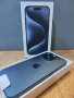 iPhone 15 Pro 5G 256 GB Blue Titanium Гаранция, снимка 1