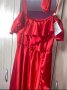Красива,червена маркова рокля, снимка 3