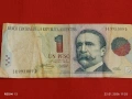 Банкнота 1 песо Аржентина много красива за КОЛЕКЦИЯ ДЕКОРАЦИЯ 53272, снимка 4