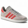 кецове   ADIDAS Gazelle Grey Red Man номер  42 2/3, снимка 2