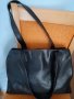 Дамска чанта  -  кожена, черна, снимка 4