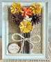 Подарък за Имен Ден, Рожден ден с цветя от шишарки , снимка 1 - Пана - 36401121