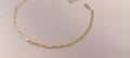 Нова Златна гривна-0,86гр/14кр, снимка 2