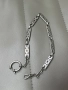 Сребърна верижка за джобен часовник, снимка 9