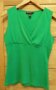 I-N-S зелена дамска блуза без ръкав, снимка 1 - Потници - 27905143