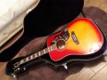 Акустична уестърн китара Epiphone Hummingbird в отлично състояние!, снимка 1