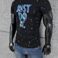 🛑Мъжка тениска Just Do It 🛑S размер ✅ТОП модел ✅20лв. S ✅Удобна, практична,100% памук! , снимка 1 - Тениски - 37058047