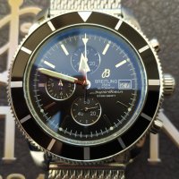 BREITLING SUPEROCEAN Heritage Chronograph 46mm /на батерия/ клас 5А+, снимка 1 - Мъжки - 28626536