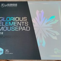  Glorious Elements Ice XL геймърски пад черен чисто нов, снимка 3 - Клавиатури и мишки - 38247733
