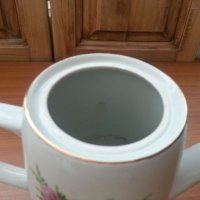 Стар български порцелан чайник кана , снимка 2 - Антикварни и старинни предмети - 33682329
