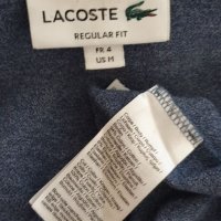 Lacoste Pique Cotton Regular Fit Mens Size 4 - М ОРИГИНАЛ! Мъжка тениска!, снимка 5 - Тениски - 37508677