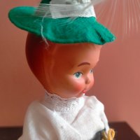 Колекционерска кукла Sweetheart Knoch August KG West Germany 16 см, снимка 14 - Колекции - 44071895