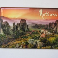 Метален магнит от Метеора, Гърция, снимка 2 - Антикварни и старинни предмети - 43120457