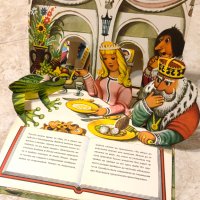Детска Книга 3D Приказка Цар Жаба 1977 г Илюстрации Kubasta, снимка 4 - Детски книжки - 43101121