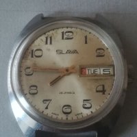 Часовник SLAVA 26j. Made in USSR. Механичен механизъм. Мъжки. СЛАВА. СССР. Vintage watch , снимка 2 - Мъжки - 39575157