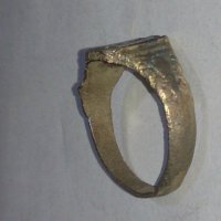 Старинен пръстен сачан орнаментиран - 73461, снимка 3 - Антикварни и старинни предмети - 29003400