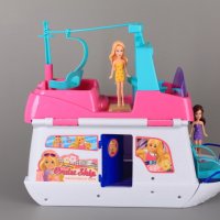 Къща-лодка с обзавеждане, плюс 2 кукли и допълнителни рокли, снимка 3 - Кукли - 32565681