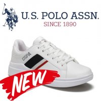 ПРОМО 🍊 U.S. POLO® 🍊 Оригинални спортно елегантни кожени обувки с лого № 44 нови с кутия, снимка 14 - Спортно елегантни обувки - 28359009