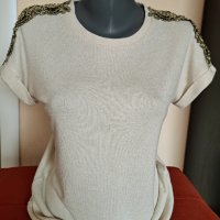 Дамска блуза къс ръкав., снимка 1 - Други - 43816203