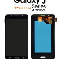 Нов 100% Оригинален LCD Дисплей + Тъч скрийн за  Samsung Galaxy J5 2016 SM-J510F Black, снимка 1 - Резервни части за телефони - 31477243