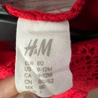 Бебешка рокличка на H&M р-р 80, снимка 2 - Бебешки рокли - 43802510