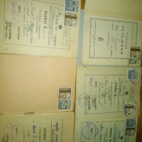 лот стари документи , снимка 2 - Антикварни и старинни предмети - 44923922