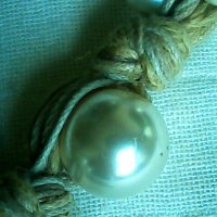 раскошна гривна от естествени перли, снимка 2 - Гривни - 40434768