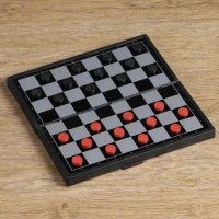 4334 Настолна игра магнитен шах табла и дама в комплект – 3 в 1, снимка 4 - Шах и табла - 43640015