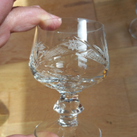 кристални чаши за коняк Бг оловен кристал Рамона, снимка 3 - Чаши - 44874030