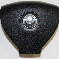 Трилъчев airbag волан VW Touran (2003-2010г.) 5N0.880.201 / 5N0880201 / 610079600C, снимка 1 - Части - 43620749