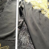 копринена рокля с бродерия за хор, снимка 5 - Антикварни и старинни предмети - 25773027