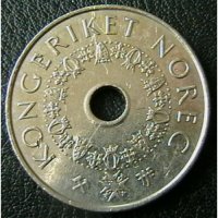 5 крони 1998, Норвегия, снимка 2 - Нумизматика и бонистика - 28405243