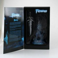 Статуетка LED лампа лед Меч World of Warcraft Lich King Sad Sword Arthas Артас Уаркрафт фигура, снимка 10 - Други ценни предмети - 28519809
