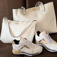 Дамска чанта и спортни обувки Guess код 26, снимка 1 - Дамски ежедневни обувки - 29067125