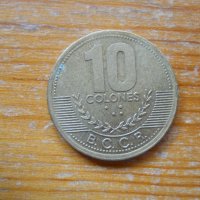 монети - Коста Рика, снимка 5 - Нумизматика и бонистика - 43926728